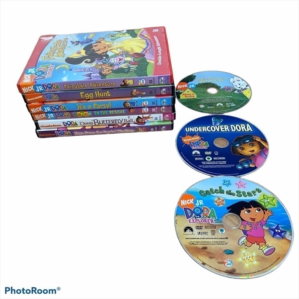 Dora The Explorer Dvd Bundle 9 Nick Jr Egg Hunt